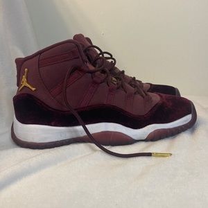 Maroon Jordan 11s